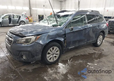 2018 Subaru Outback 2.5I Premium из США, поврежденный, VIN 4S4BSAFC3J3248250